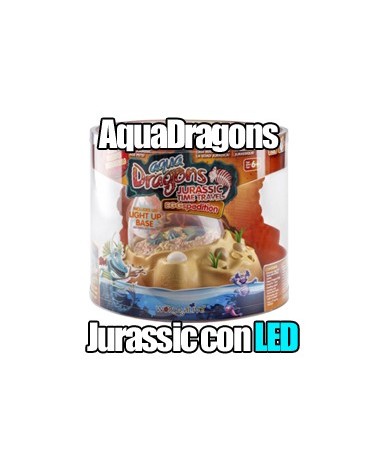 Aqua Dragons Jurassic con luz LED